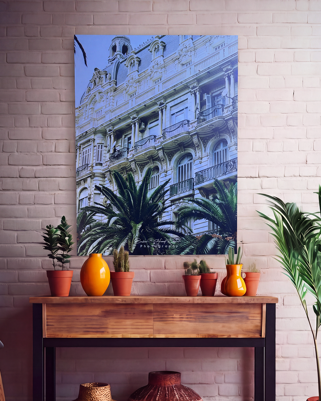 Mediterranean Elegance — Architectural Art Print